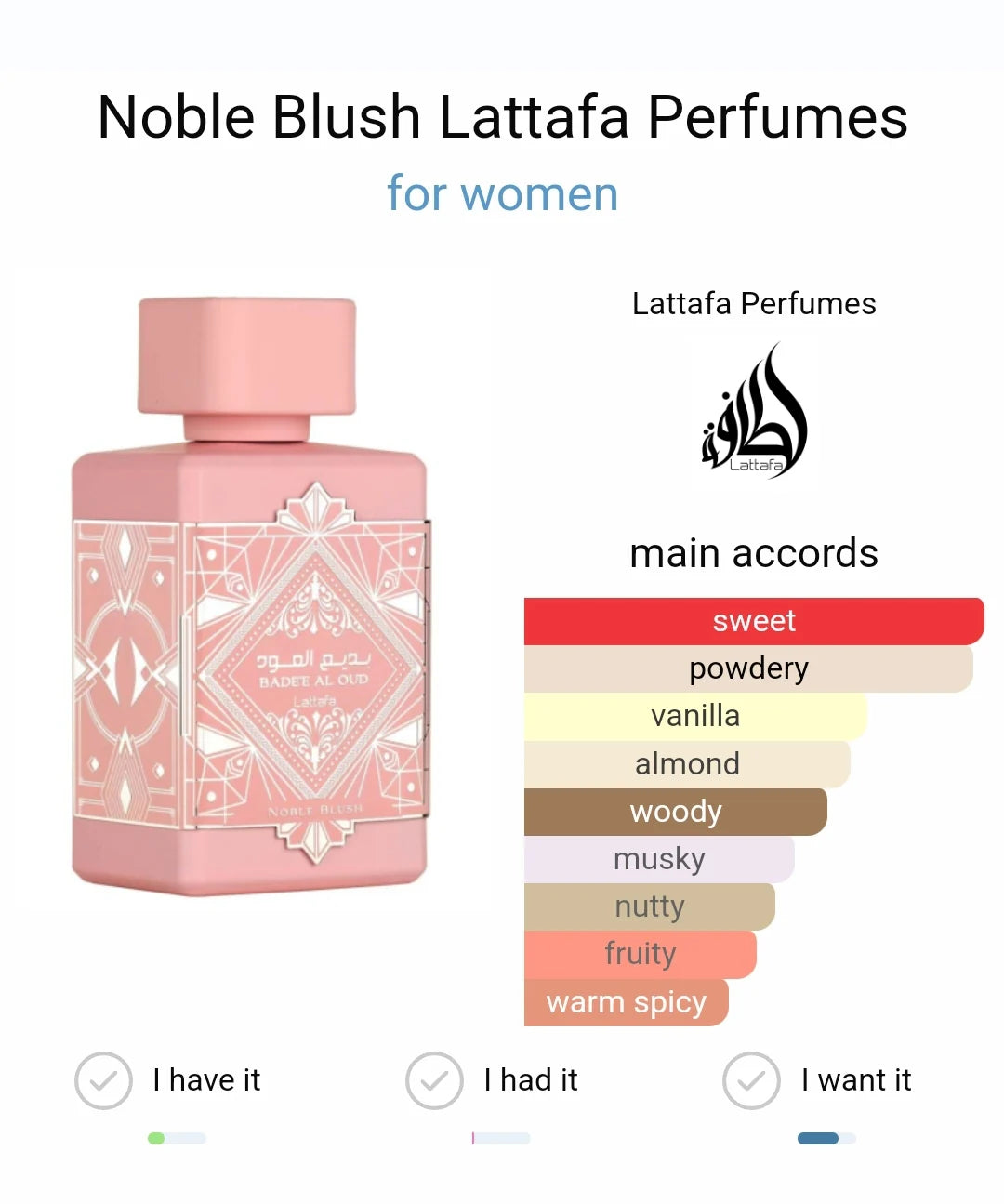 Badee Al Oud Noble Blush